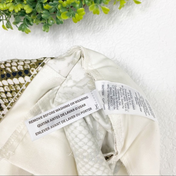 J Crew Pants Jumpsuits J Crew Snakeskin Print Kickout Cropped Pants 28 Poshmark